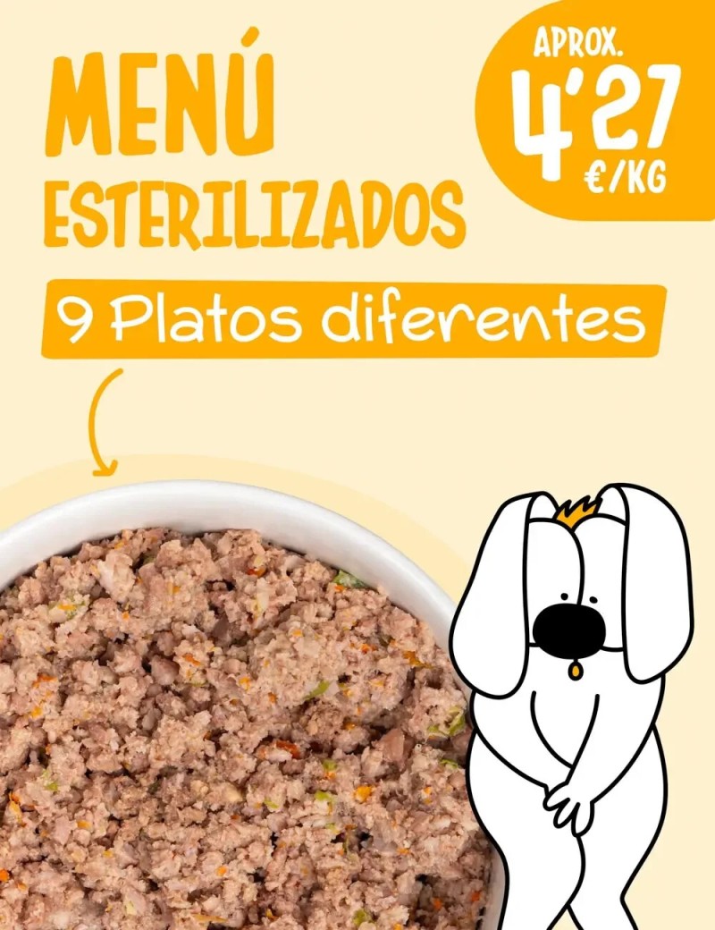 Menú esterilizados