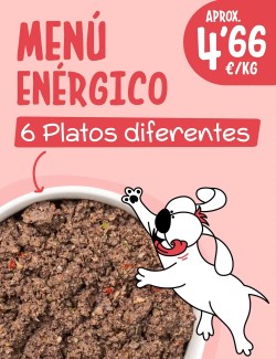 Menú Enérgico COCINADO 10-15kg