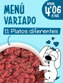 Menú variado