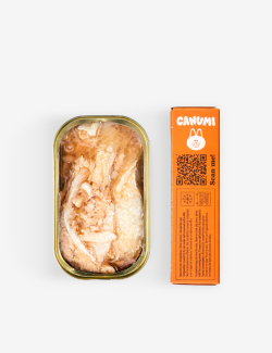 CANUMI TROZOS DE SALMON AL NATURAL GATO