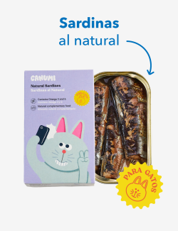 CANUMI SARDINAS AL NATURAL GATO