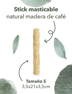 GLORIA STICK MASTICABLE NATURAL MADERA DE CAFE S