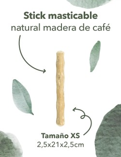 GLORIA STICK MASTICABLE NATURAL MADERA DE CAFE XS