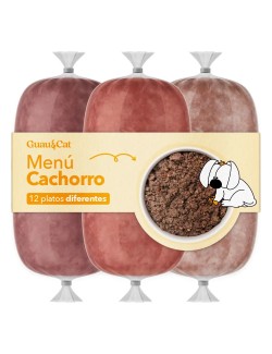 Menú Cachorro CRUDO 10-15kg