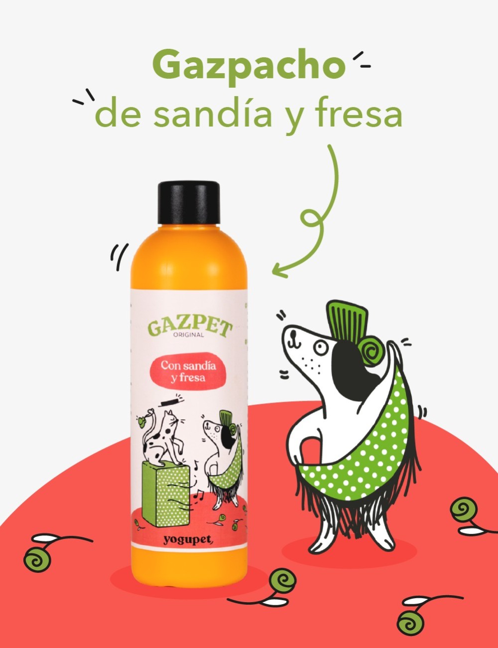 YOGUPET GAZPET SANDIA FRESA 250ML