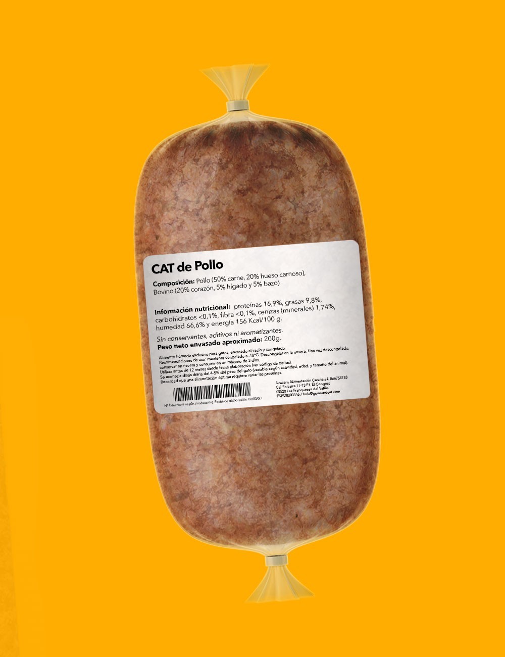 Pollo 200g COCINADO