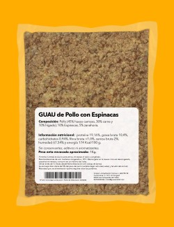 Pollo con Espinacas COCINADO