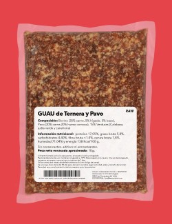 Ternera y Pavo CRUDO