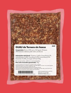 Ternera sin Hueso CRUDO