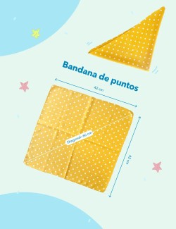 BANDANA MEDIANA PARA PELUDOS