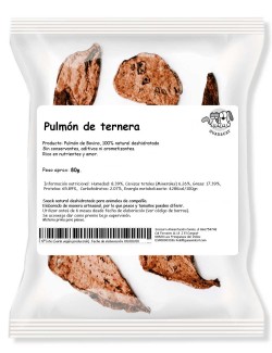Snack Pulmón de Ternera GUAU AND CAT - 2