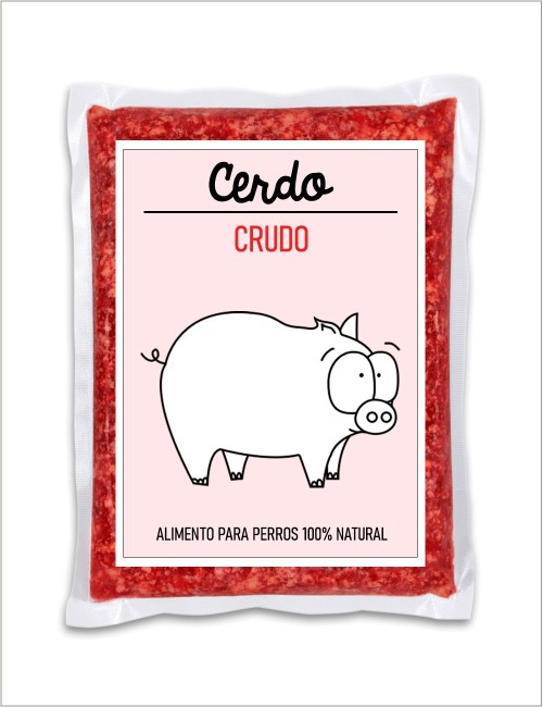 Cerdo CRUDO GUAU AND CAT - 1