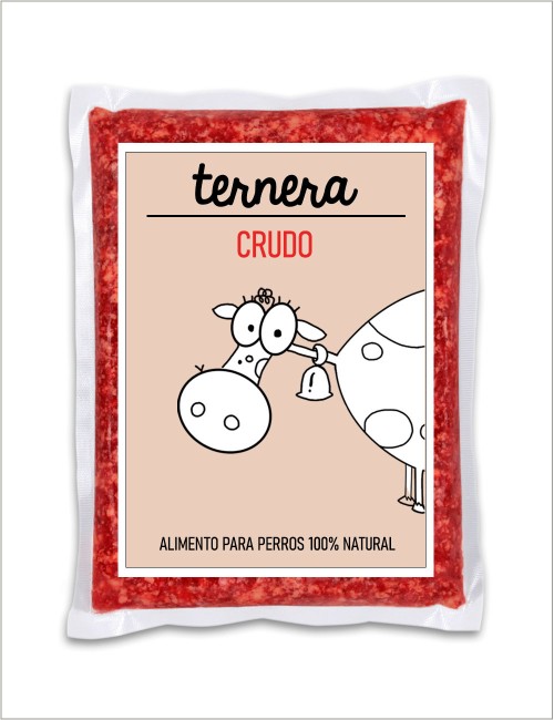 Ternera CRUDO GUAU AND CAT - 1
