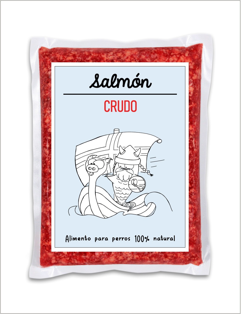 Salmón CRUDO GUAU AND CAT - 1