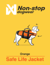 NON-STOP DOGWEAR SAFE LIFE JACKET NARANJA