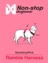 NON-STOP DOGWEAR RAMBLE HARNESS NEGRO/ROSA