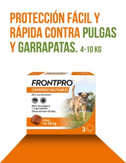 FRONTPRO MASTICABLE 28MG 4-10KG M 3CP