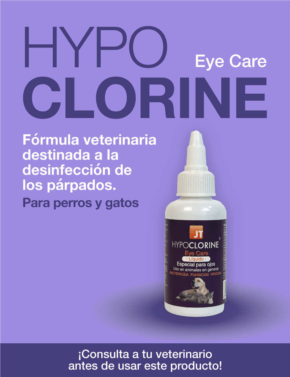 DESINFECTANTE PÁRPADOS HYPOCLORINE EYE CARE 60ML JTPHARMA