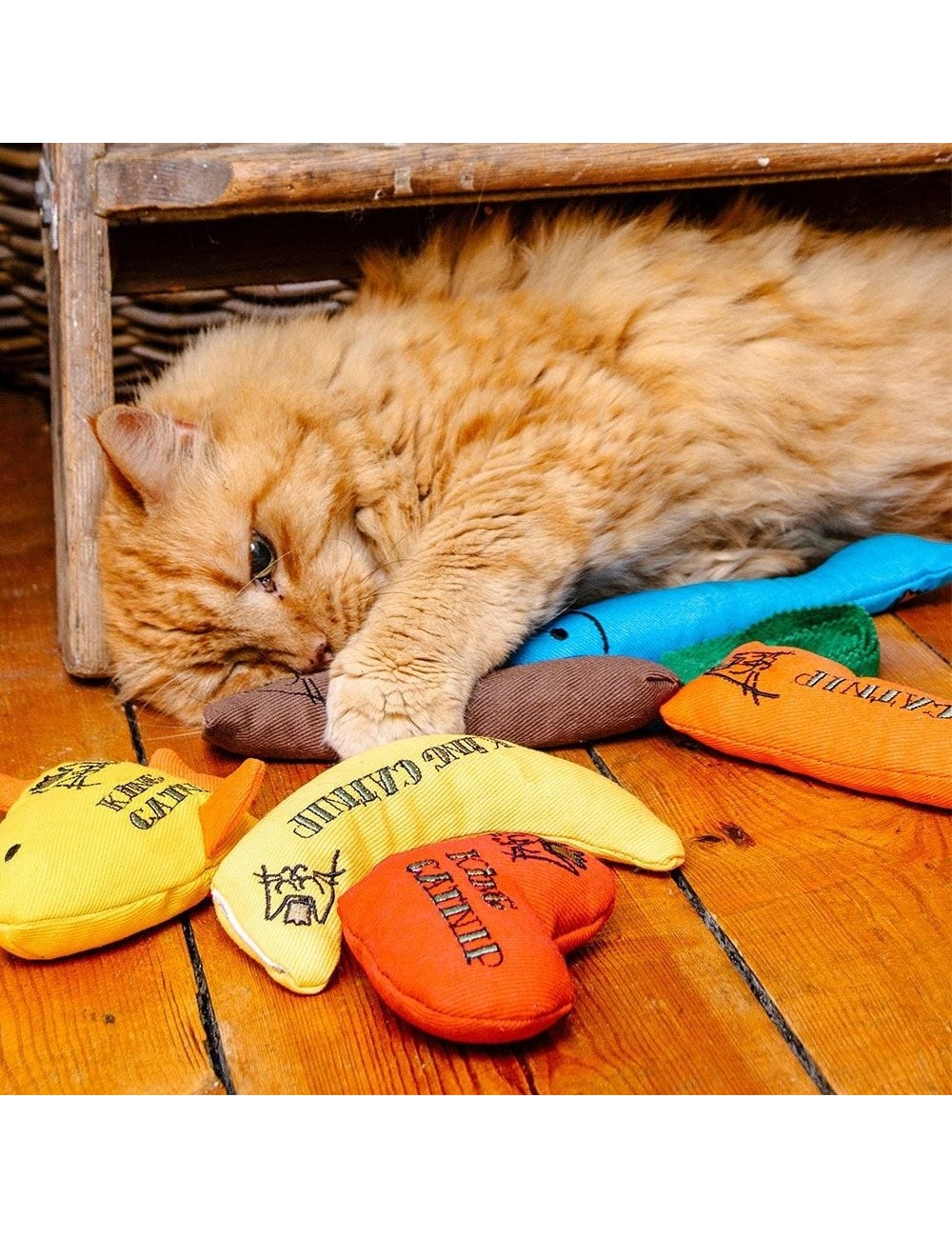KING CATNIP JUGUETE ZANAHORIA GATOS