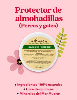 ARAVA PROTECTOR DE ALMOHADILLAS PARA PERROS Y GATOS 100ML