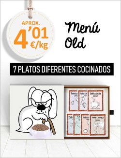 Menú Perros Sénior COCINADO de 15 a 25kg