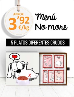 Menú Perros Esterilizados CRUDO de 15 a 25kg