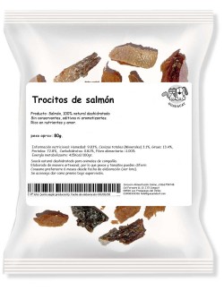 Snack Trocitos de Salmón