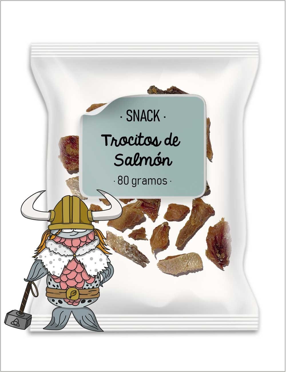 Snack Trocitos de Salmón