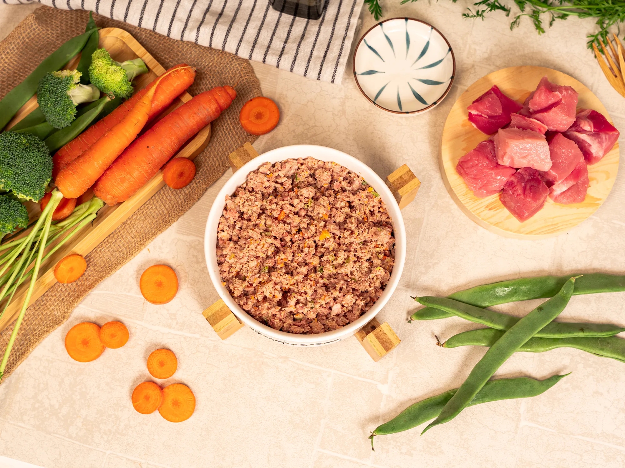 Qué es la comida natural para perros