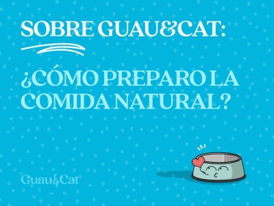 ¿Cómo preparar la comida BARF de Guau&Cat?