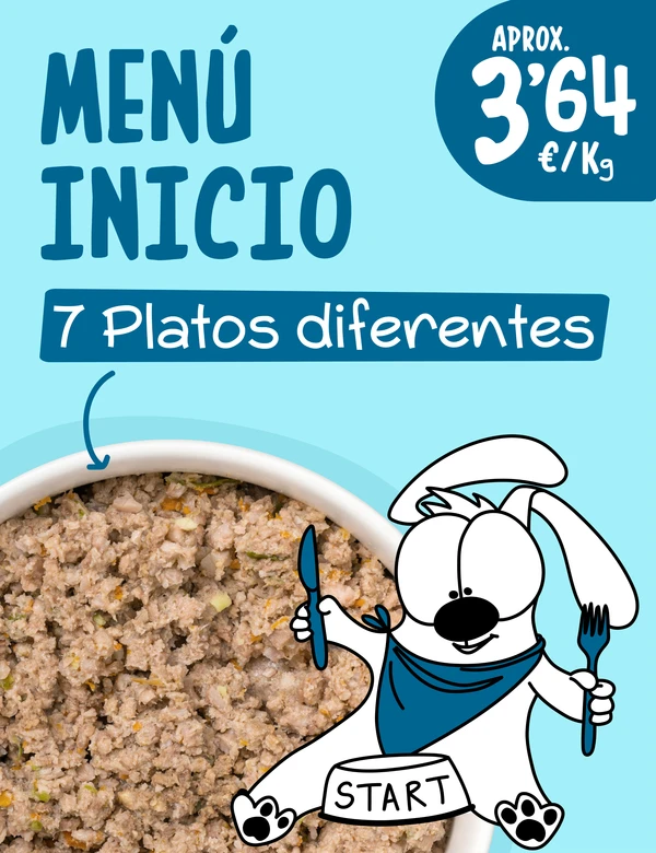 Menú inicio cocinado 5kg